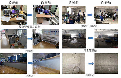 第一天六個(gè)樣板區(qū)改善對(duì)比圖